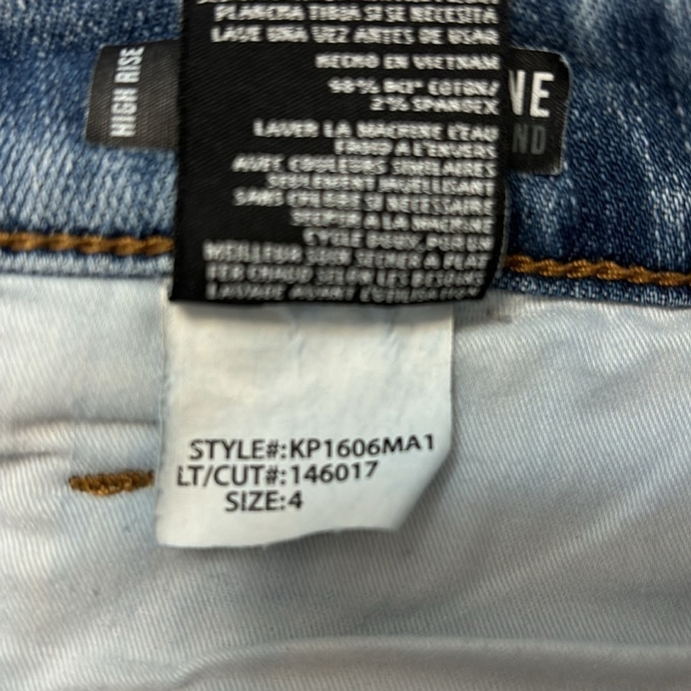 KUT FROM THE KLOTH jeans Catherine Fab AB Boyfriend high rise distressed size 4 - Picture 7 of 14